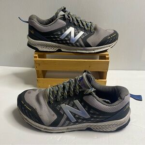 New Balance All Terrain Nitrel Fuel Core Black and Gray Athletic Shoes 9.5